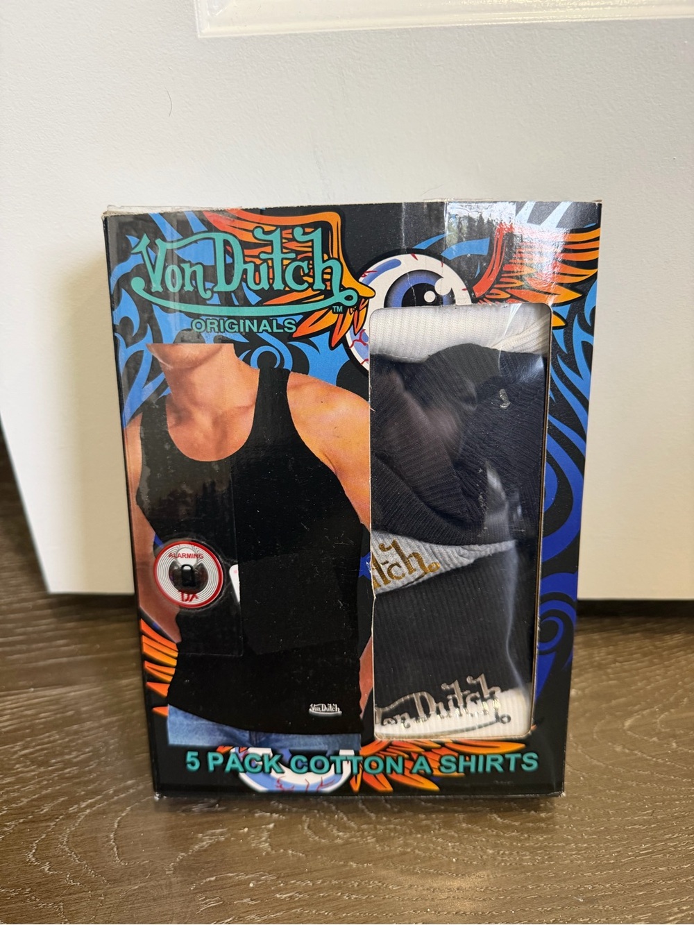 Von Dutch Men’s Tank Tops - Black & White 5-Pack